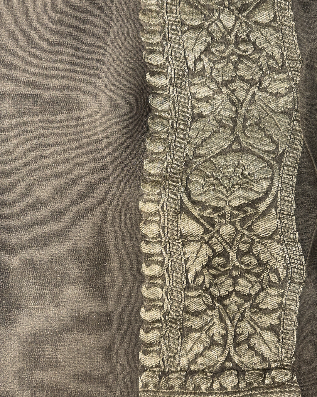 Khaddi Georgette Cream Beige Sarees