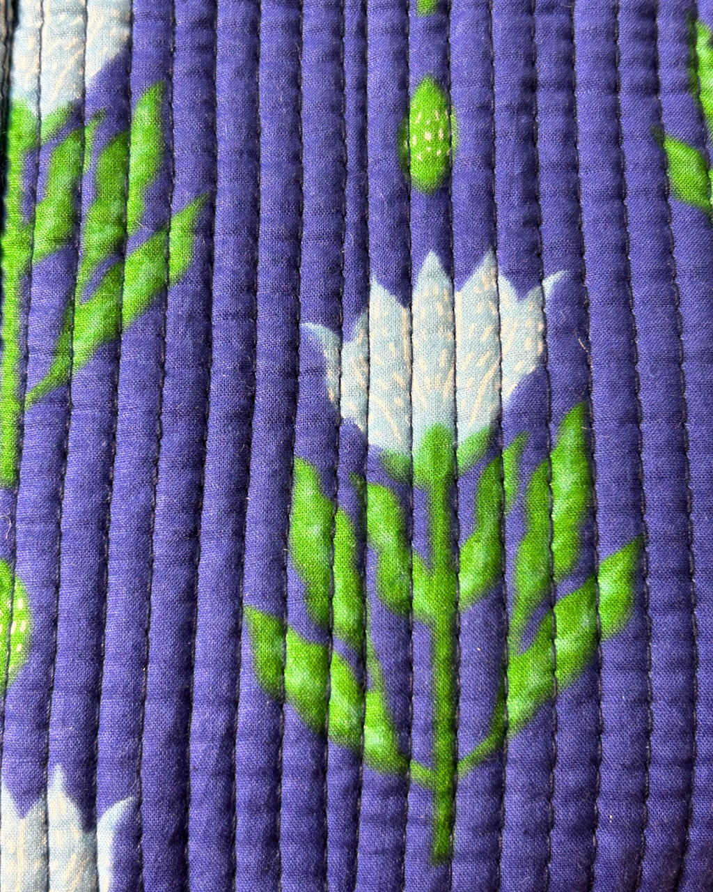 Indigo Blue Quilled Tote Bag