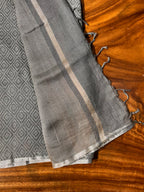 Pure Slate Grey  Linen