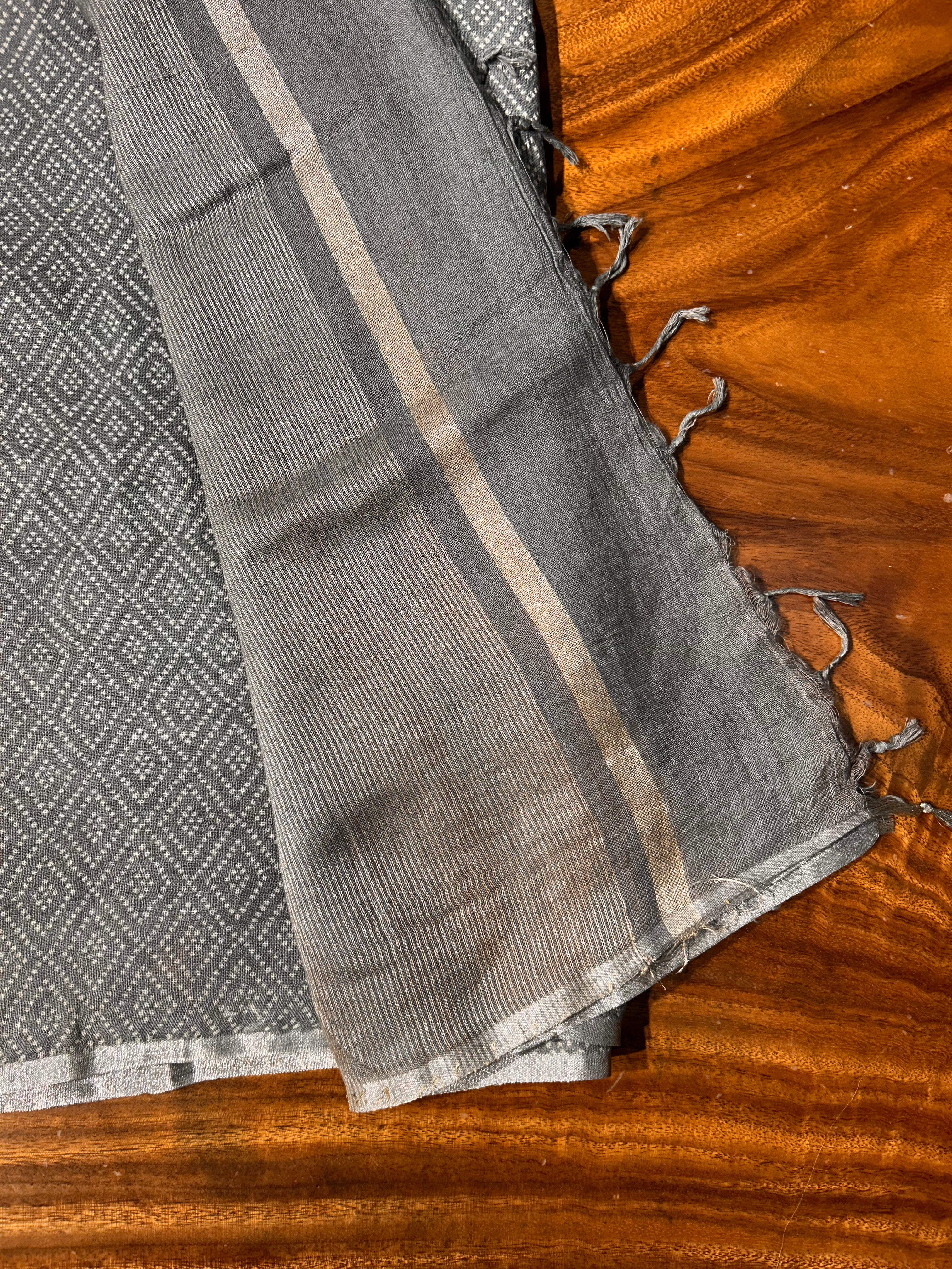 Pure Slate Grey  Linen