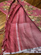 Pure Rose Pink Linen