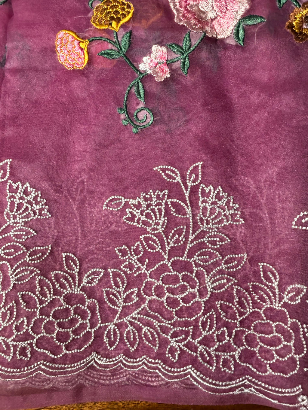 Orgenza Lavender Saree