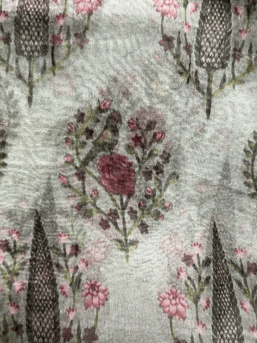 Kora Banarsi Silk Sea Green Saree