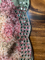 Satin Silk Olive Green Saree