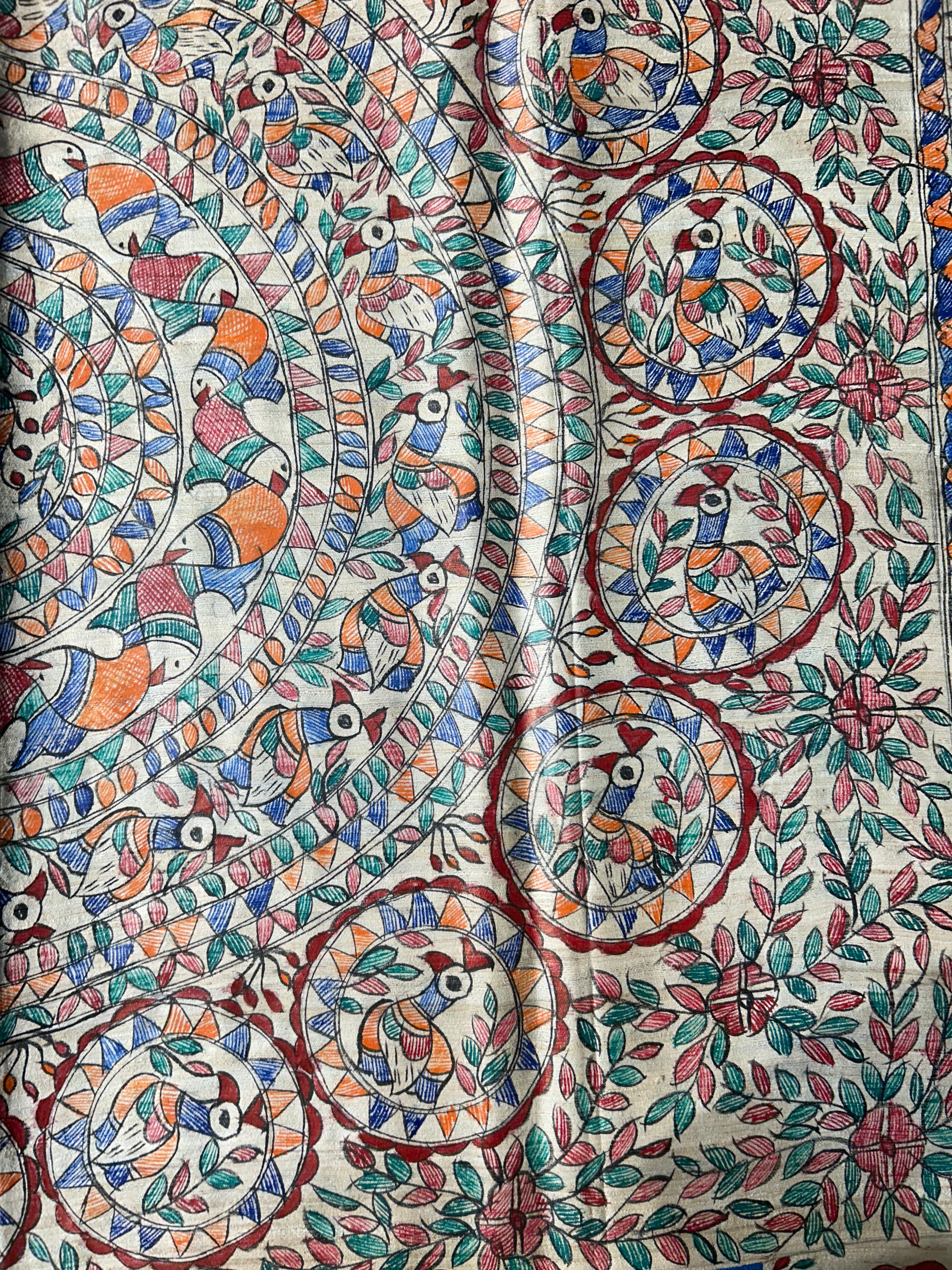 Pure Gicha Silk Royal Blue Saree