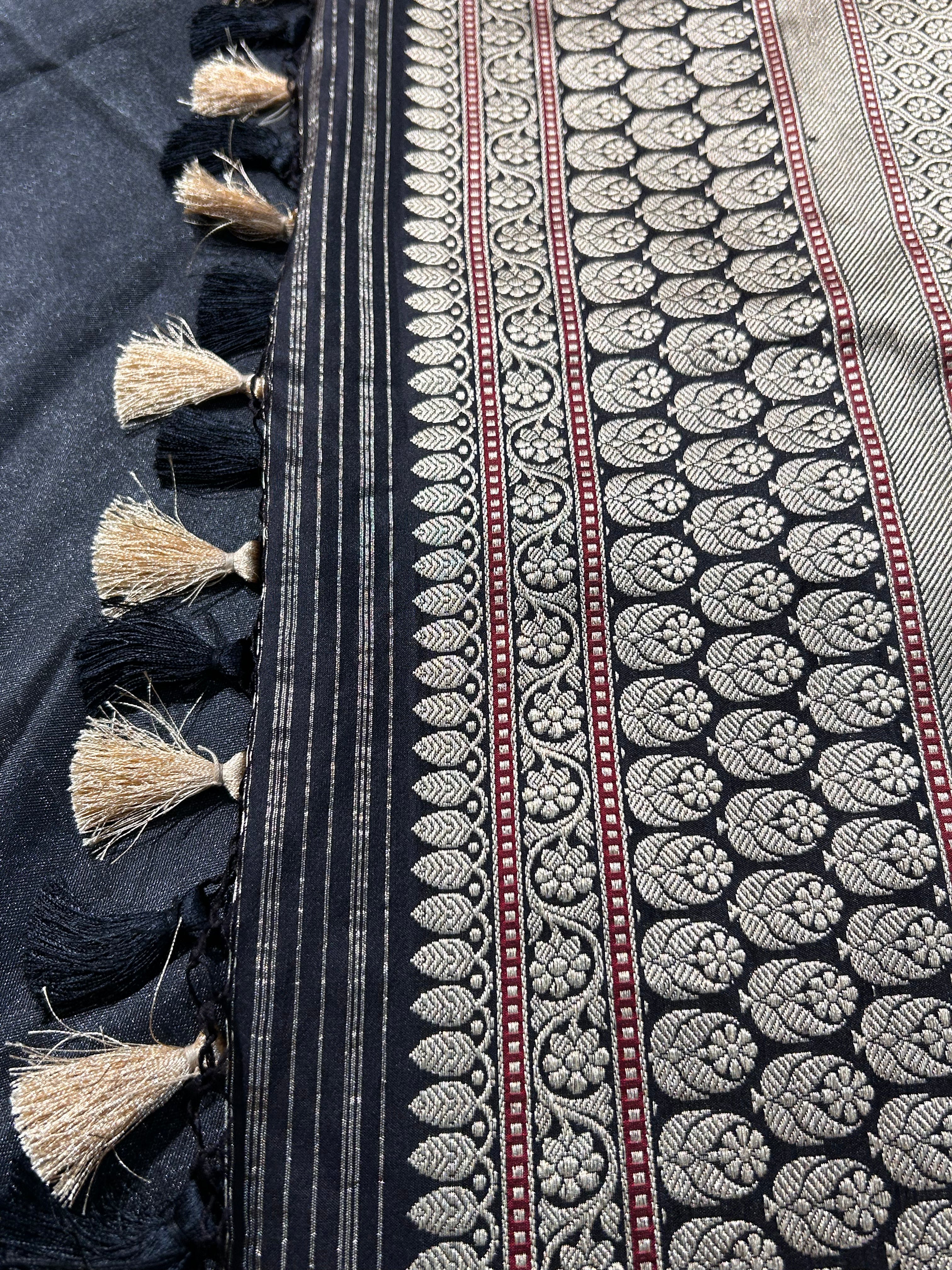 Banarsi Ikatara Silk Saree