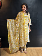 Yellow Kurta Set