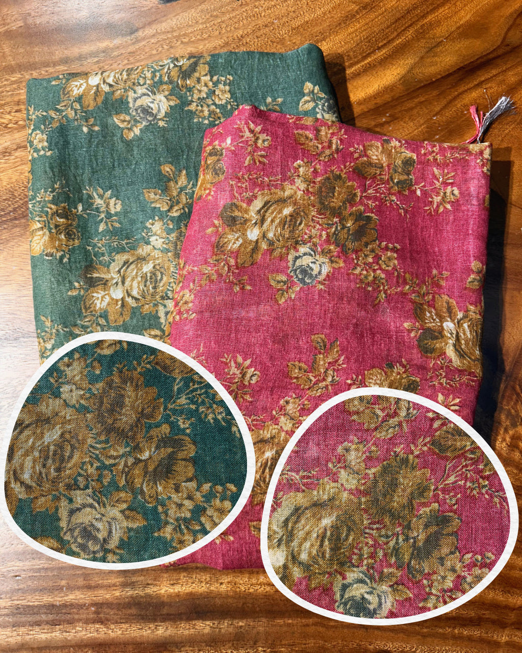 Pure Rose Pink Linen