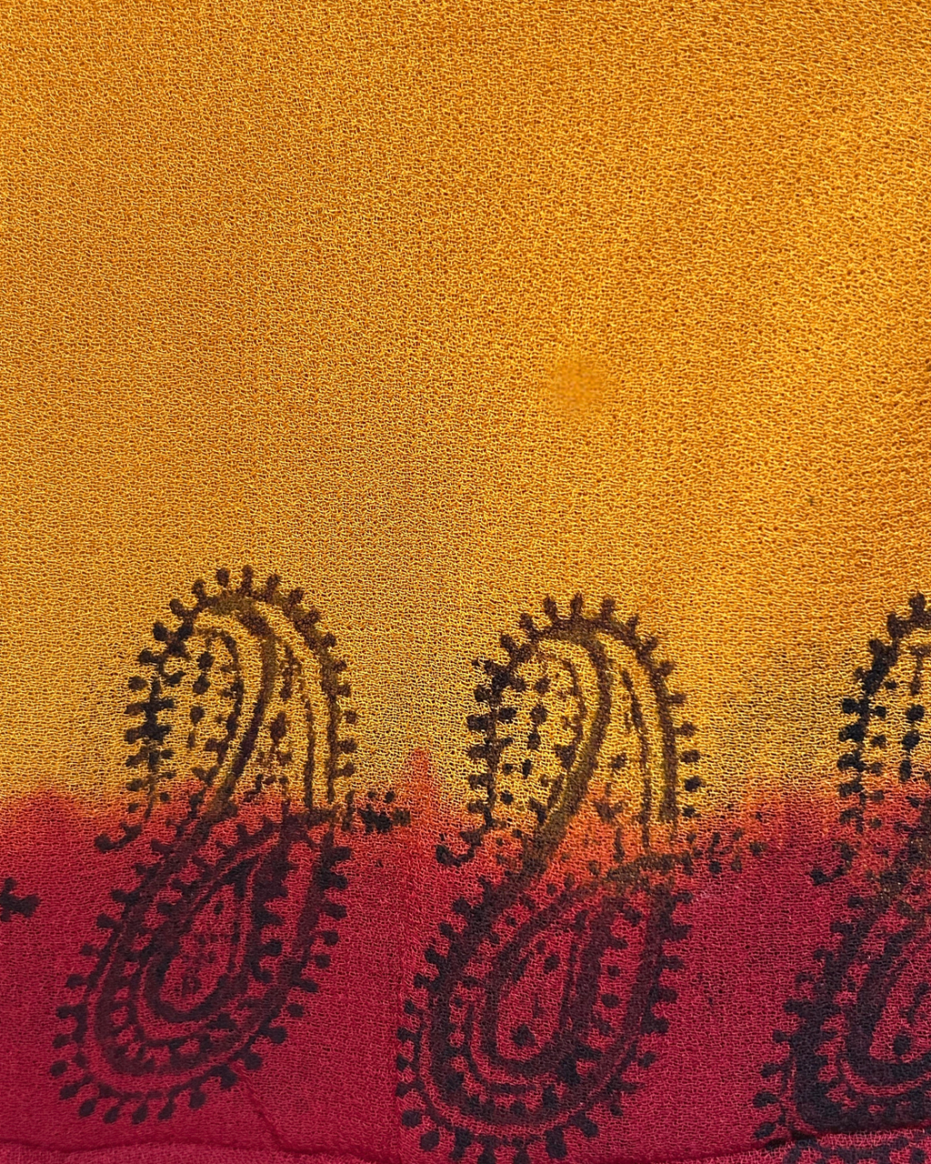 Blockprinted Georgette