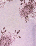 Floral Dusky Purple Georgette Saree