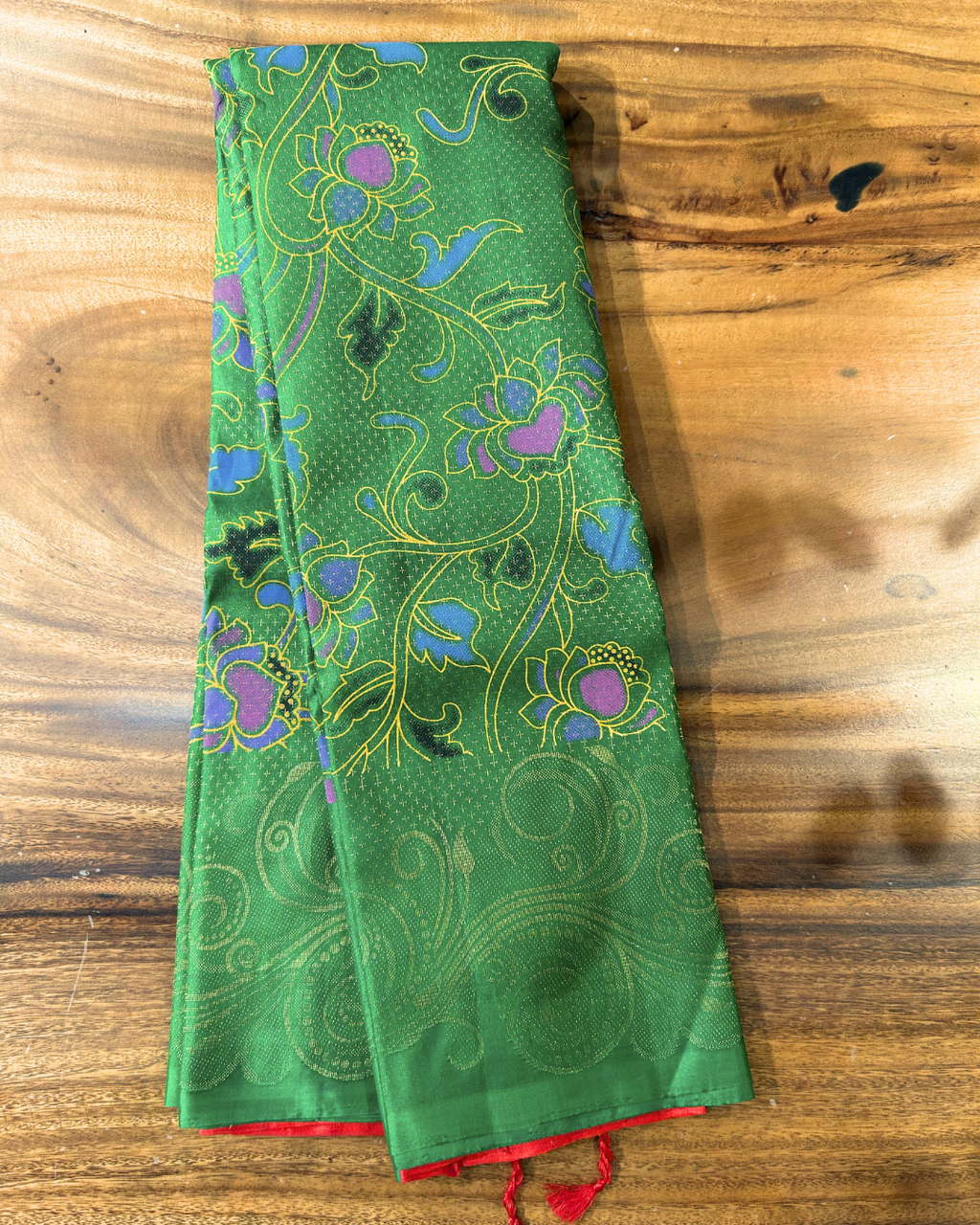 Green Kanjivaram Saree