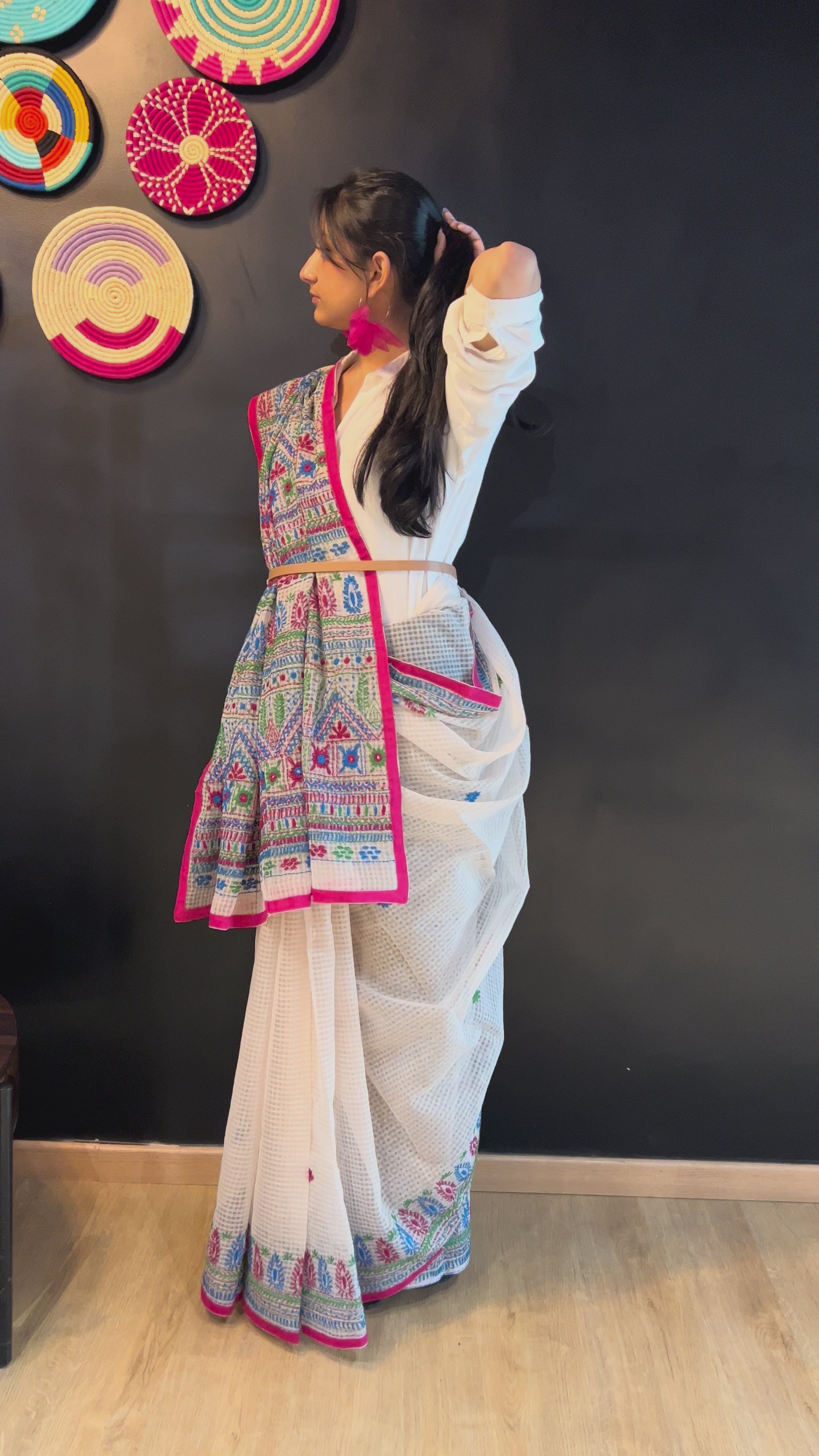 Cotton White Kaantha